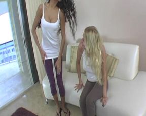 Dirty Girlfriends Yacht Threesome Fuck Fest