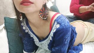 Real Indian Desi Punjabi Horny Mommy's Little Help Stepmom Stepson Have Sex Roleplay