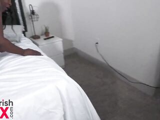 Ebony BBW Melody Melons goes Gonzo