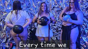 Ballon Pop Challenge; Every time we POP you SEND