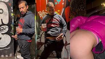 Joykarenoff - Public Hardcore – My Husband & I Fuck in a Dark Alley 🔥