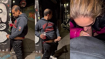 Joykarenoff - Public Hardcore – My Husband & I Fuck in a Dark Alley 🔥
