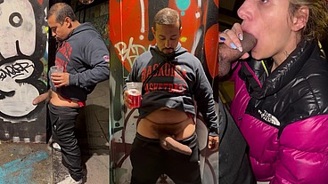Joykarenoff - Public Hardcore – My Husband & I Fuck in a Dark Alley 🔥