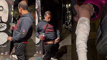 Joykarenoff - Public Hardcore – My Husband & I Fuck in a Dark Alley 🔥