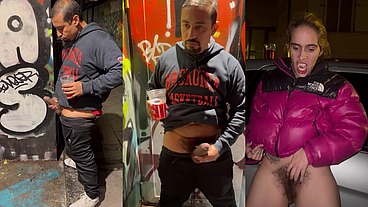 Joykarenoff - Public Hardcore – My Husband & I Fuck in a Dark Alley 🔥