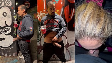 Joykarenoff - Public Hardcore – My Husband & I Fuck in a Dark Alley 🔥