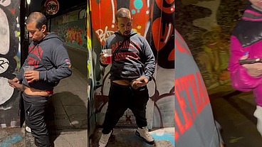 Joykarenoff - Public Hardcore – My Husband & I Fuck in a Dark Alley 🔥