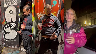 Joykarenoff - Public Hardcore – My Husband & I Fuck in a Dark Alley 🔥