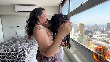 Without Mercy Pounding a Brazilian SBBW Milf