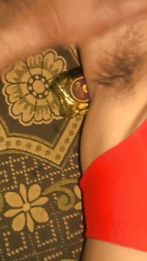 Desi Mummy Boobs Massage