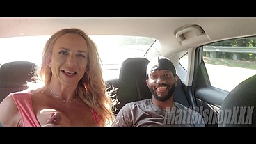 DRIPDROP: KENZI FOXX SUCKING IN THE UBER (3 of 3)