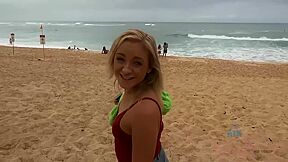 You Have A Hard On All Day After Watching Her Doing Water Activities - Cleo Vixen