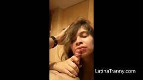 amateur amber allison petite tgirl is a cocksucker with a dude