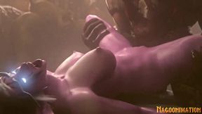 Slutty Night Elves getting Used by the Horde