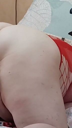 Mother-in-law's pussy needs a big dildo   Clip 1