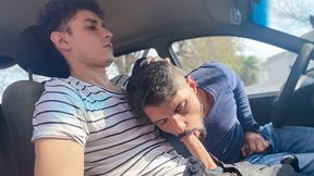 Happy Stepfather’s Day Car Sex Adventure with Sebas Gold & Julian Shul