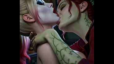 Animated AI lesbians explore passion