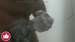 Or boy.masturbation video featuring big and thick dicks in the bathroom - whos hungry?