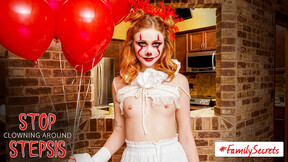 Stop Clowning Around Step Sister! - HALLOWEEN edition