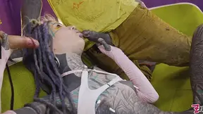 Double anal and prolapseright up the skinny babe's behind