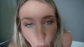 Topless Stroking & Sucking