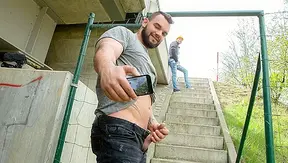 Jerome Marty Goes Wild: Hot Roadside Fuck Under Open Sky – GayEuroHunks 18+