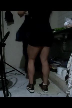 Dani Fitness in the Kitchen, All Naughty and Hot