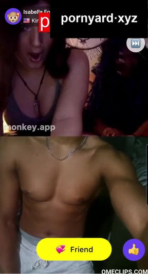 Amateur teen reacts to homemade porn