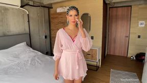 Hot Teen Fucked by MILF Landlord in Airbnb