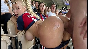 AI-generated - Before the game, I made a bet with my friend that if Norway won, I’d give him my pussy right there, in front of everyone.