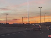 shameful uber driver fucks passenger.