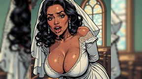 Sexy Indian Women in Church (ai Art)