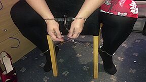 Wife Cuffed To Chair