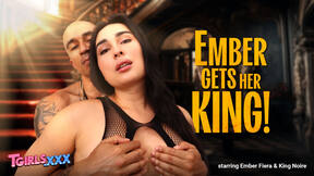 TGIRLS XXX - Ember Gets Her King!