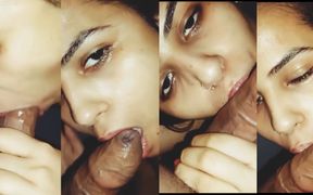 Black Big Cock Sucking and Cum in Mouth