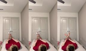 Sissy Crossdresser Bondage Fail Gushes Cum Flooded