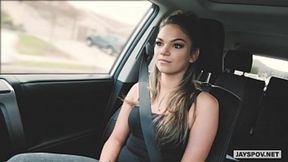 Young Shemale With Real Tits Receives A Thick creampie