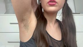 Stinky hairy armpits humiliation JOI