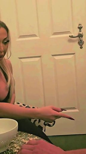 Sheela Sinner Strict Verbal Humiliation  vacuuming Punishment giantess POV