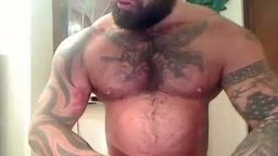 Vinx Muscle, Nipple and Cock Play