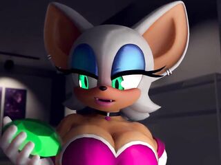 Sonic the Hedgehog: Rouge's Accidental Transformation [TradeLT] (11-10-2024) (Tranny/Animation/Rouge the Bat)
