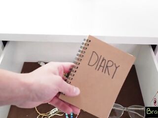 Melanie Marie's Ribald Diary seduces Stepbro into Fulfilling her Raunchy Dream