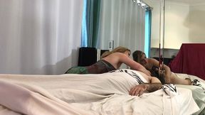 masseuse takes a ride on client s big dick