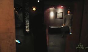 Andy San Dimas visits wax Museums and gets naughty with his GF