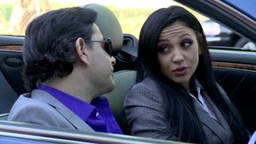 Intense Board Meeting Leads To A Wild Table Top Gang Bang With Audrey Bitoni And Frends!