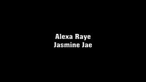 jasmine jae alexa raye threesome in kitchen