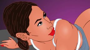 gigi is finally ready to get her big bubble butt ass fucked by a hard bbc in ultimate doggystyle hip hop hentai cartoon
