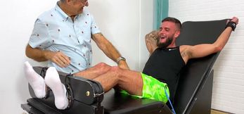 Tony’s Bondage Tickle Session