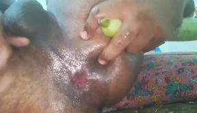 Sissy Gay Bitch Ass Fuck with Cucumber