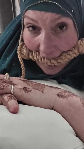 Hijabi Cripple Bum BDSM From Both Angles